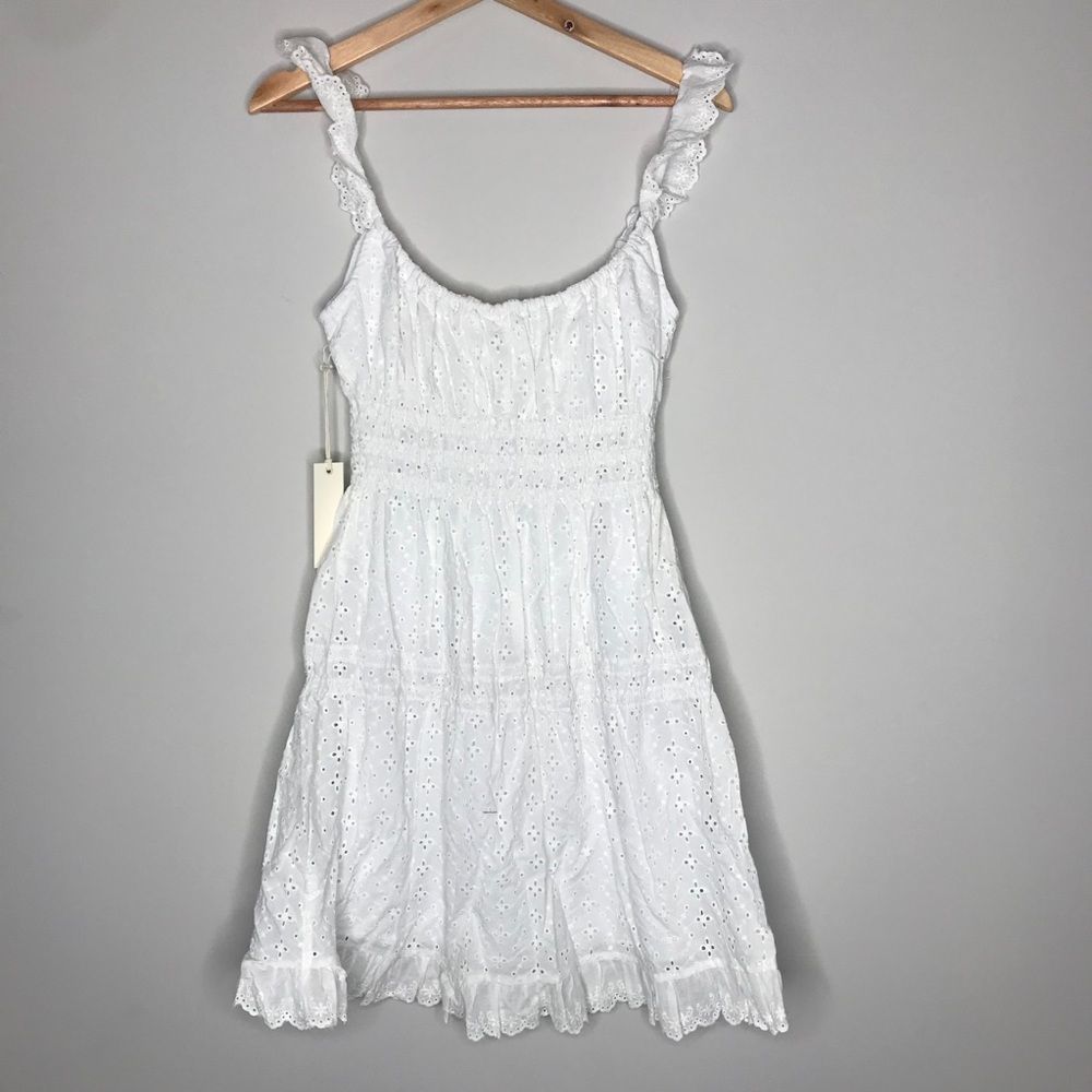 ▪️Capulet x Anthro▪️NWT Eloise Eyelet Mini Dress - Picture 11 of 12